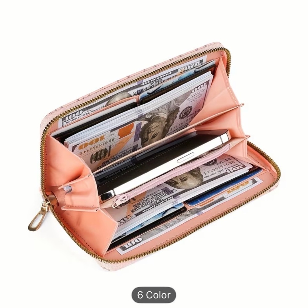 🛍️ 3 for $10 🛍️ New Khaki Wristlet Wallet Coin Cell Phone Case Purse - Picture 2 of 5